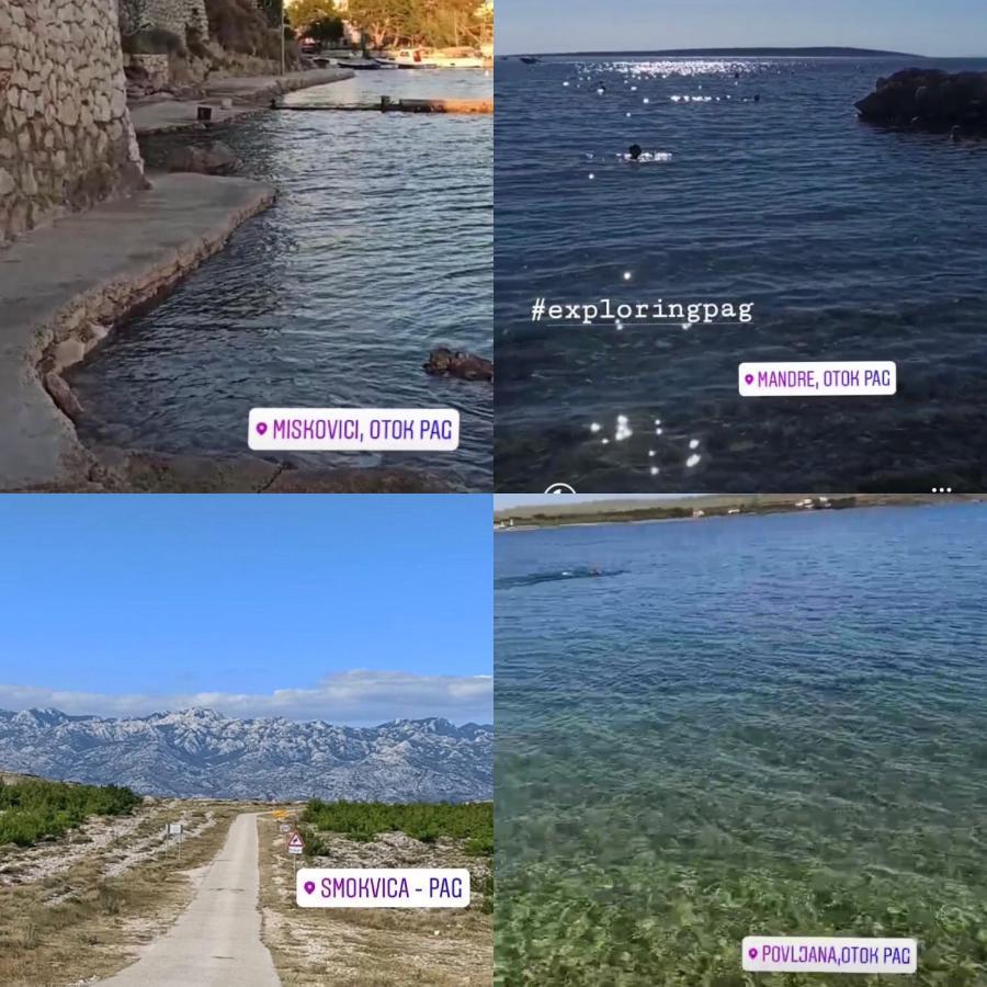 Apartmani Beach Miskovici, Otok Pag Exterior photo